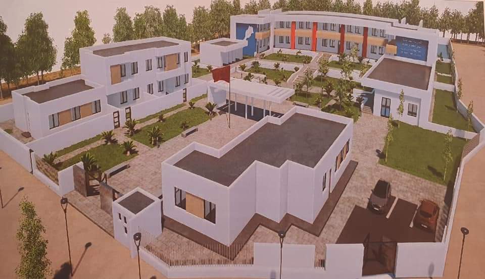 للحد من ظاهرة الهدر المدرسي.. استئناف أشغال مشروع المدرسة الجماعاتية بجماعة أولاد غانم