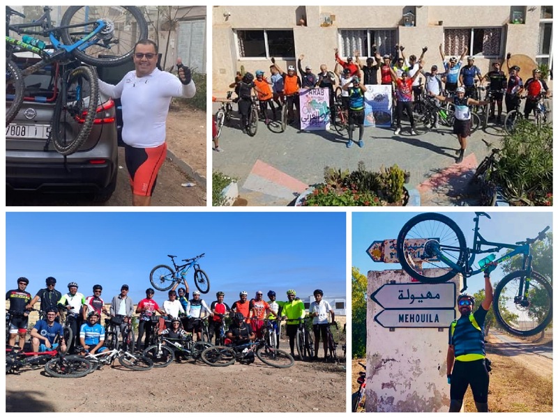 الاتحاد الرياضي الازموري فرع الدراجات ينظم رحلة رياضية بمنطقة مهيولة الطبيعية