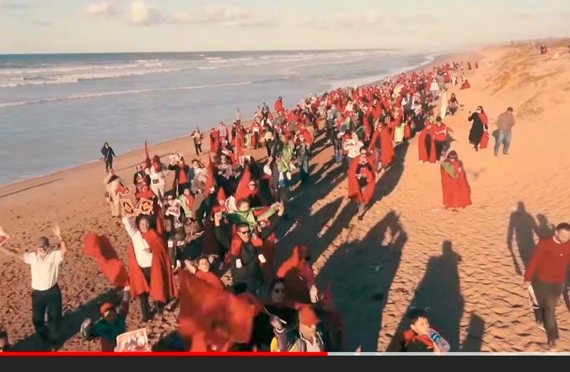 أزيد من 400 تلميذ و150 سيارة شاركوا في مسيرة المدرسة الدولية بالجديدة إلى شاطىء الحوزية