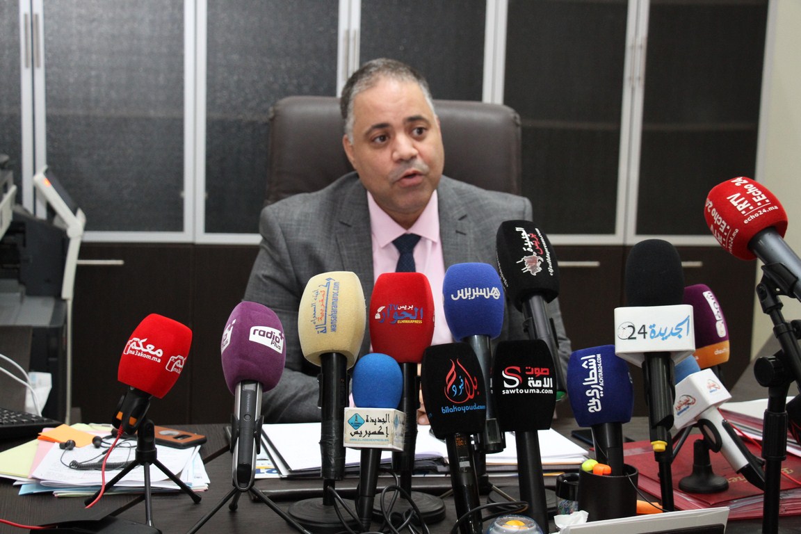 المدير الإقليمي بالجديدة يستعرض في ندوة صحفية شروط مباراة أطر الاكاديميات