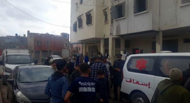 سقوط رجل مسن من الطابق الثاني بمدينة البئر الجديد