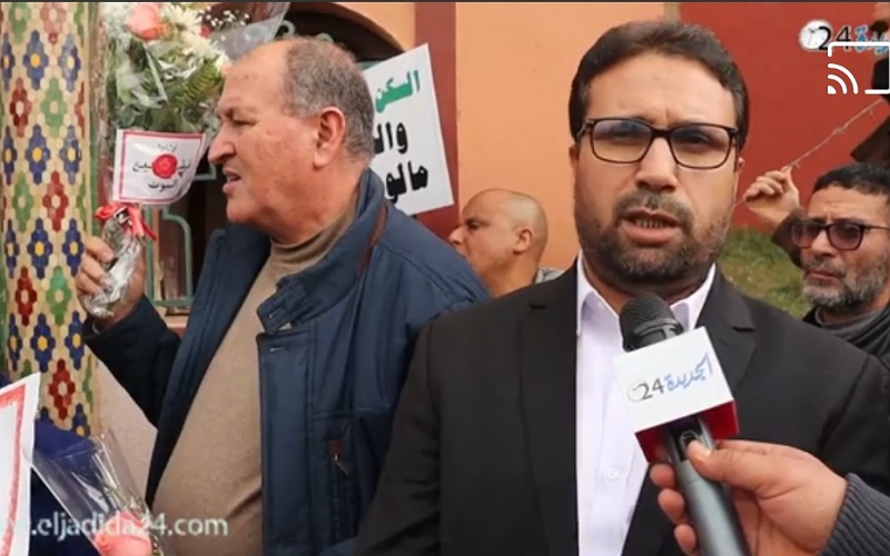 تنظيم وقفة احتجاجية في الذكرى الثالثة لإغلاق السلطات لمنزل قيادي بجماعة العدل والإحسان بالجديدة