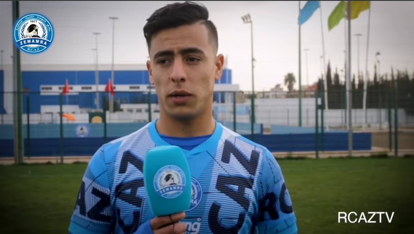 أنس جبرون ثامن وآخر انتداب لنهضة الزمامرة في الميركاتو الشتوي 2022