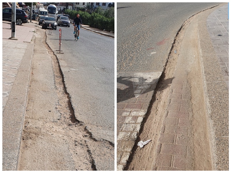 شركات الاتصالات الهاتفية تعبث بشوارع وأزقة مدينة الجديدة