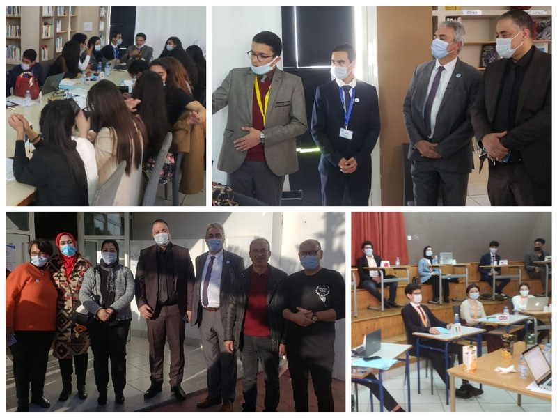 تلاميذ من الجديدة في النسخة الثانية لمحاكاة أدوار أعضاء لجن هيئة الأمم المتحدة في عملية ترافع ناجحة