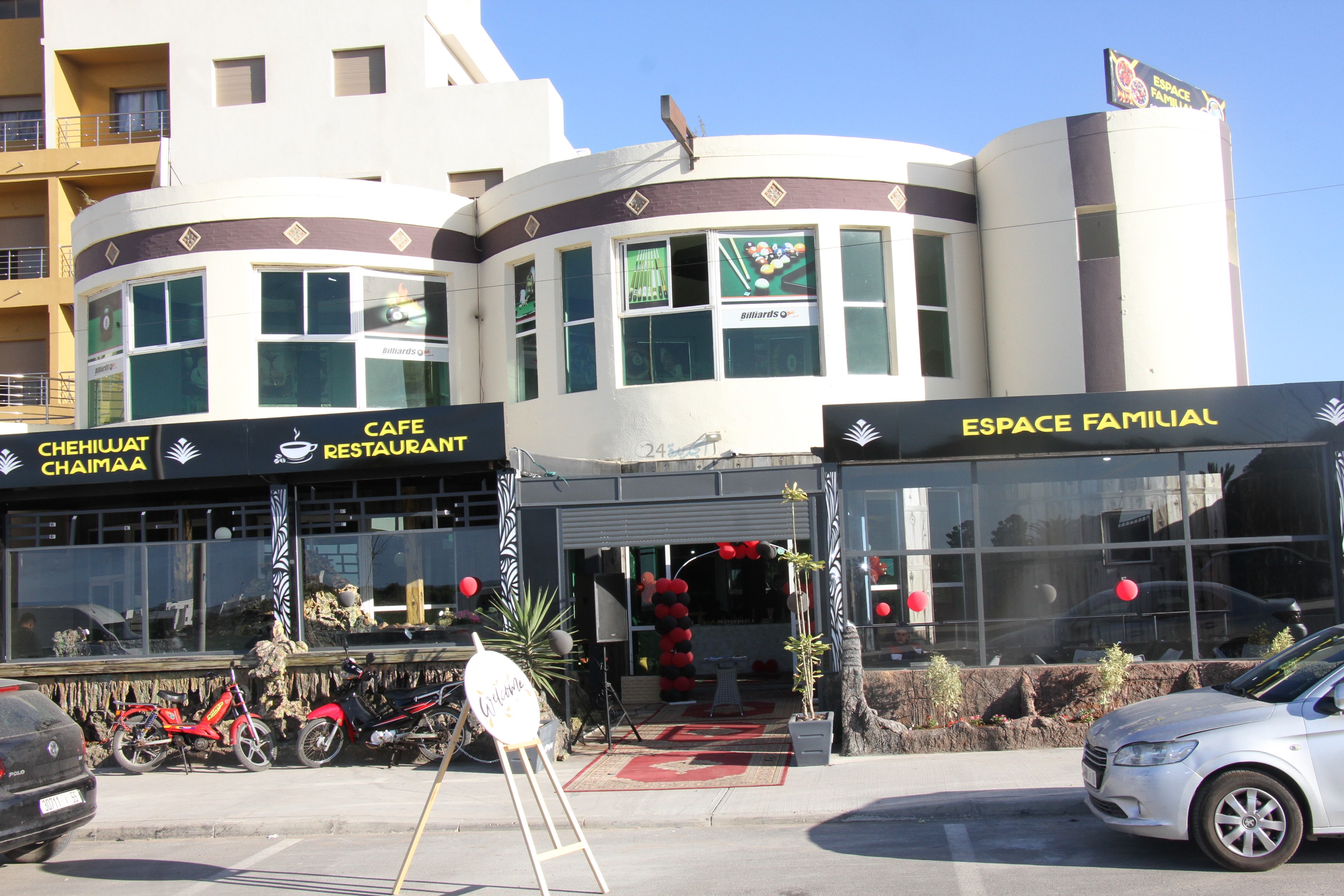 مقهى شيماء بطريق سيدي بوزيد تعيد فتح أبوابها في حلة جديدة