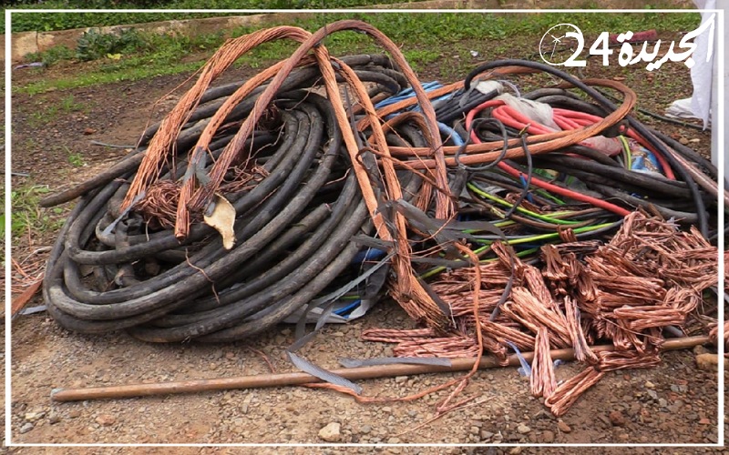 الدرك الملكي يحبط عملية لتهريب طنين ونصف من النحاس بإقليم سيدي بنور ويوقف 5 متورطين في العملية