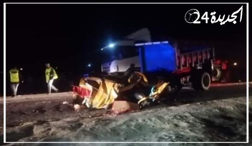 عاجل.. قتيلان و3 جرحى في اصطدام شاحنتين قرب ملتقى 'المصور راسو' بإقليم الجديدة