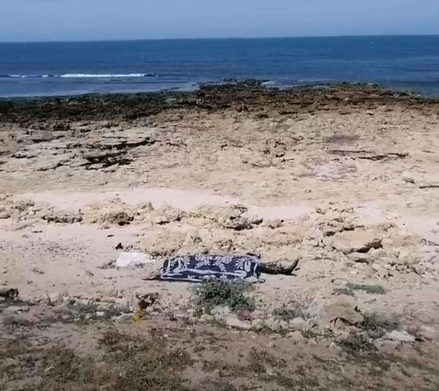 عااااجل..  العثور على جثة شخص مذبوح بشاطىء مولاي عبد الله باقليم الجديدة