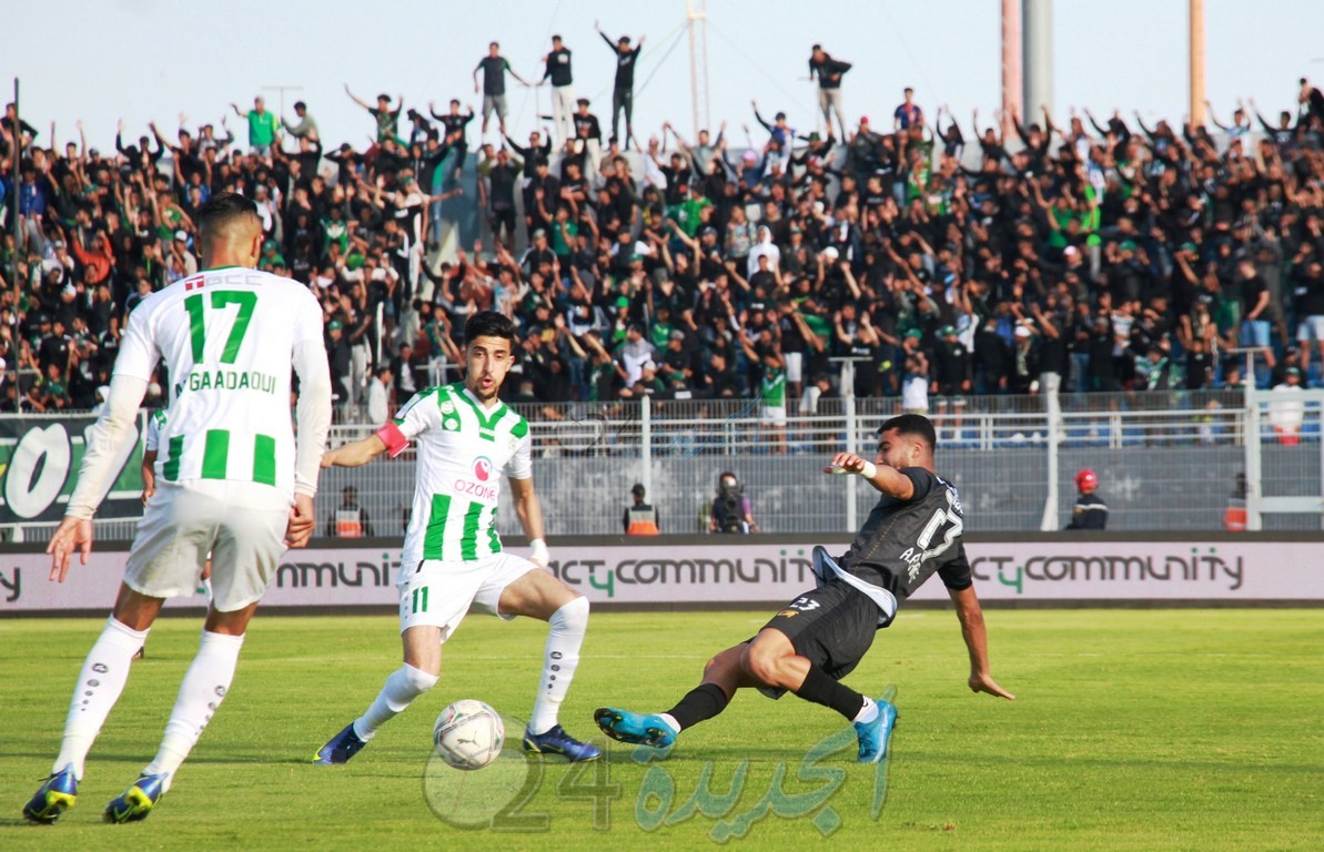 الدفاع الحسني الجديدى يواصل هدر النقاط بتعادل  مخيب بعقر داره أمام اتحاد طنجة