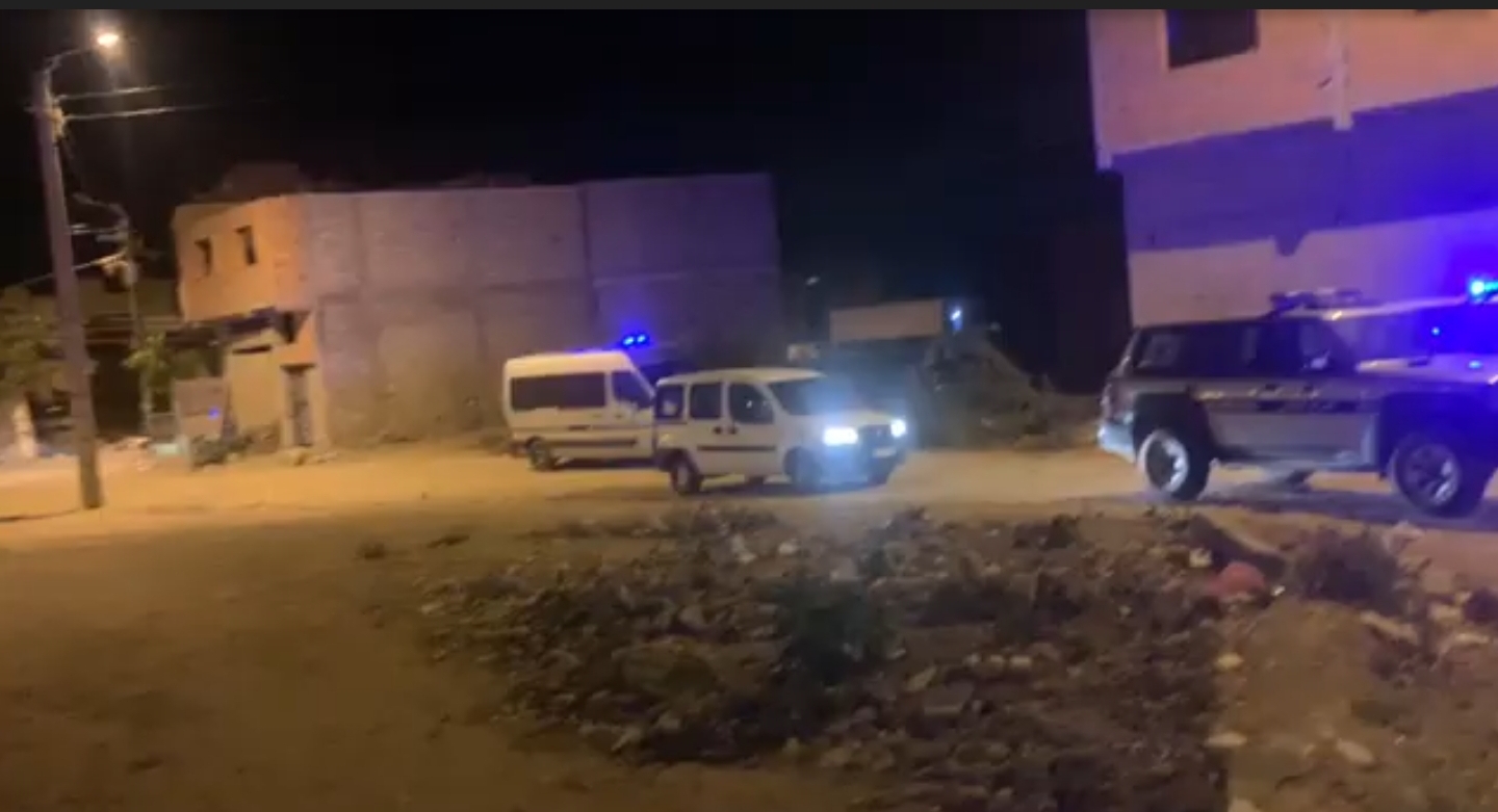 الدرك الملكي يشهر سلاحه الوظيفي لمحاولة توقيف مجرم خطير بدوار المنادلة قرب سيدي بوزيد