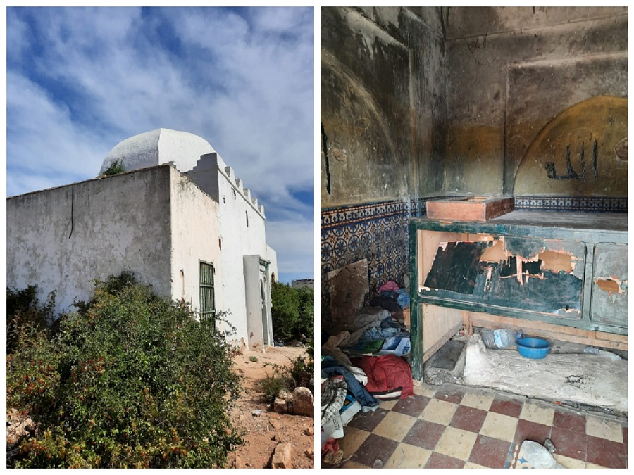 سيدي بوافي.. أقدم ضريح بالجديدة يتعرض للتخريب بعد تحوله إلى مرتع لرمي الأزبال والمشردين
