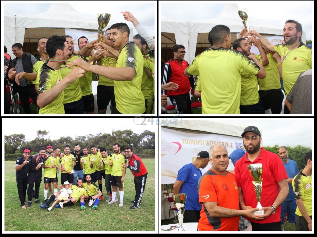 اختتام دوري رمضان في كرة القدم من تنظيم النادي الرياضي للكهربائيين بالجرف الأصفر