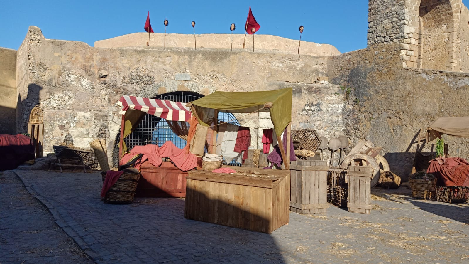 الجديدة تحتضن مشاهد تصوير فيلم تاريخي أمريكي خلال فترة الحكم الروماني بشمال إفريقيا