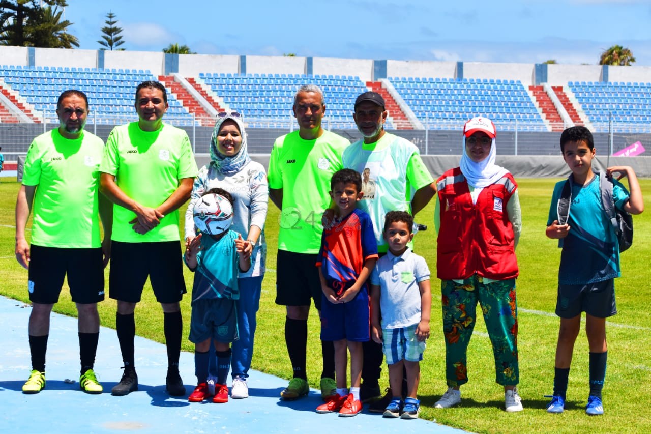 مباراة تكريمية استعراضية في كرة القدم عن روح المرحوم المنصور الحبيب