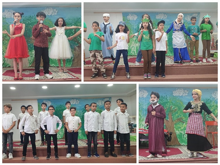 تلاميذ مستوى الثالث ابتدائي يبدعون في حفل نهاية السنة الدراسية بمؤسسة الزيتونة بالجديدة