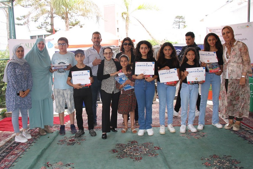 مجموعة مدارس أم الربيع بالجديدة تنظم حفل مسابقة فن الخطابة والتهجئة في اللغة الإنجليزية