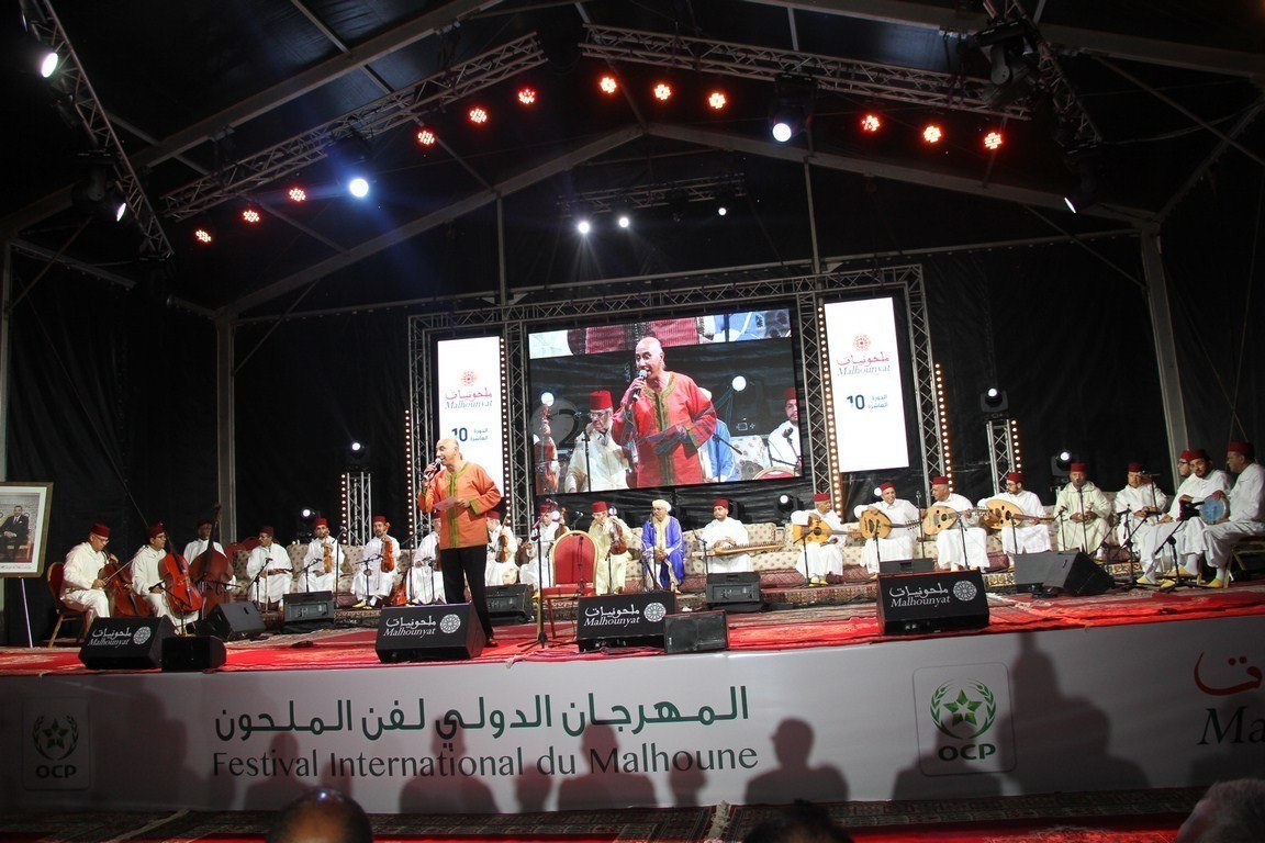بالصور ... عامل إقليم الجديدة يفتتح النسخة العاشرة لمهرجان الدولي لفن الملحون بازمور