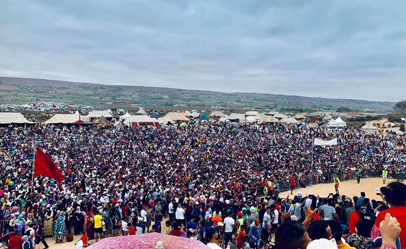 عناصر الدرك الملكي بالجديدة تنقذ مهرجان مريزيقة بعد سوء تدبير كاد أن يعصف بالمهرجان