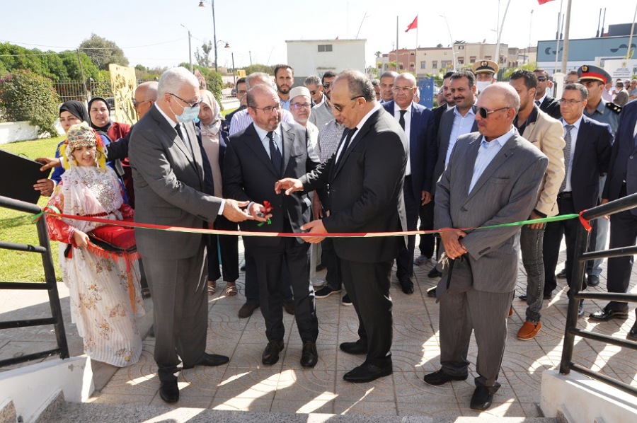 عامل إقليم سيدي بنور يشرف على افتتاح دار الثقافة بمدينة الزمامرة