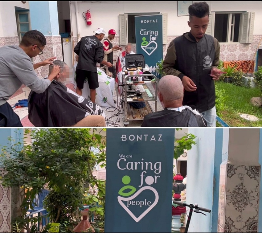 شركة ''بونطاز'' المغرب تنظم مبادرة خيرية لفائدة نزلاء دار المسنين بالجديدة