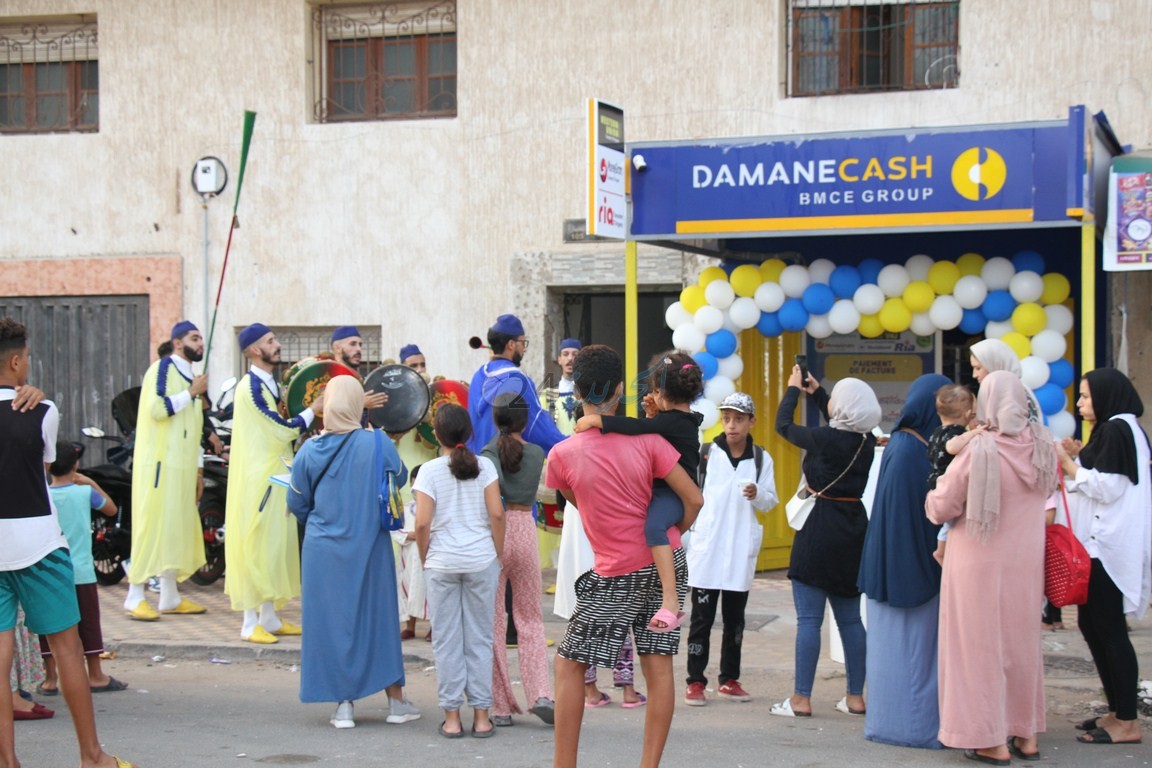افتتاح وكالة  الجديدة المتنبي   التابعة  لسلسلة وكالات ضمان كاش الرائدة بالمغرب