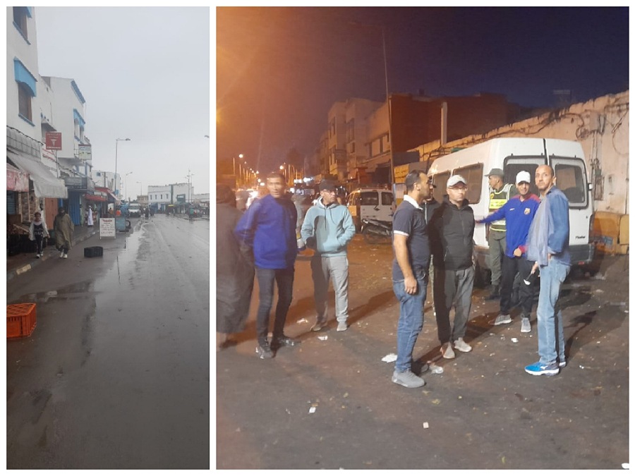 سلطات مدينة آزمور تشن حملة واسعة لتحرير الملك العمومي