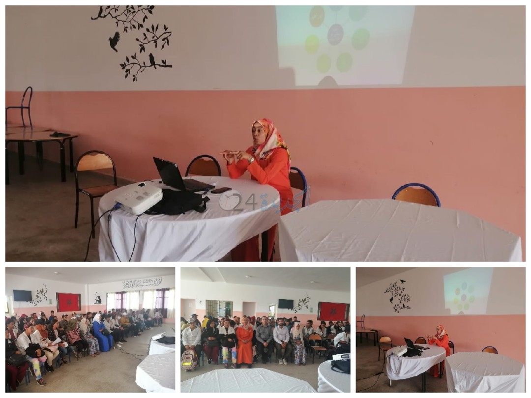 الثانوية الاعدادية الرشاد بجماعة أولاد حمدان تحتفي بذكرى المولد النبوي الشريف