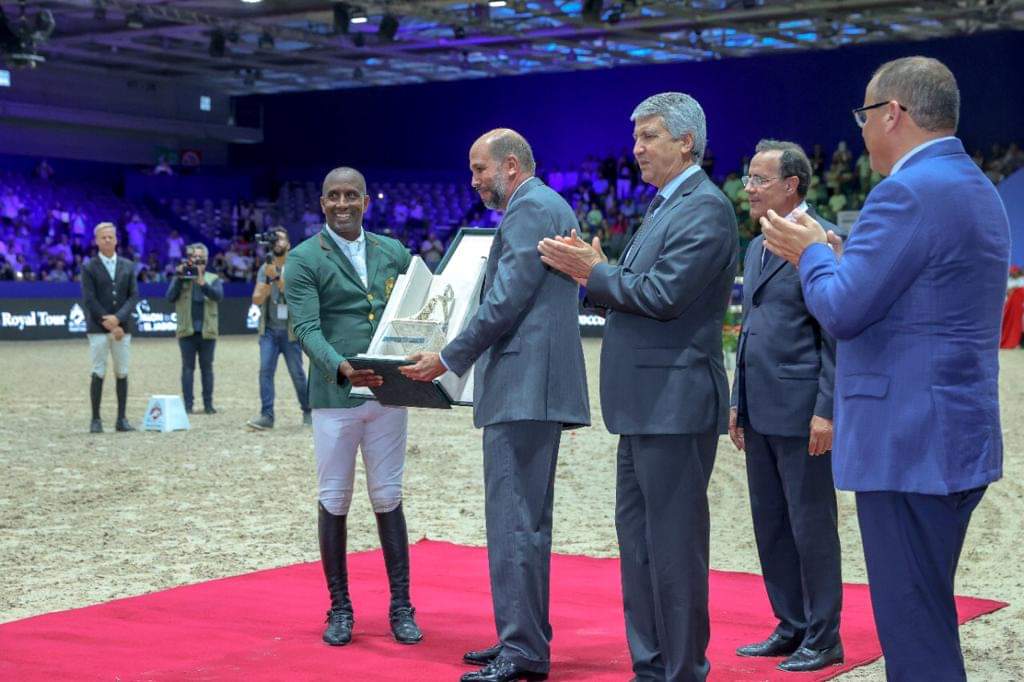 المغربي عبد الكبير ودار يتوج بالدوري الملكي الدولي للقفز على الحواجز بالجديدة متقدما على البطل العالمي الفرنسي ديليستر