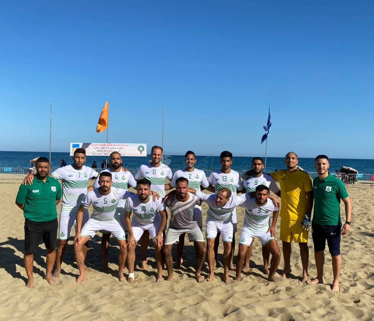 الرجاء الجديدي يحقق أول فوز له في البطولة الشاطئية