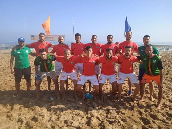 الرجاء الجديدي في المربع الدهبي للبطولة الوطنية لكرة القدم الشاطئية