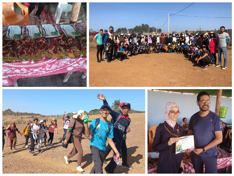 تلامذة مدرسة 'البيليا' للتدبير المفوض بالجديدة في زيارة ترفيهية لمنطقة بنسليمان