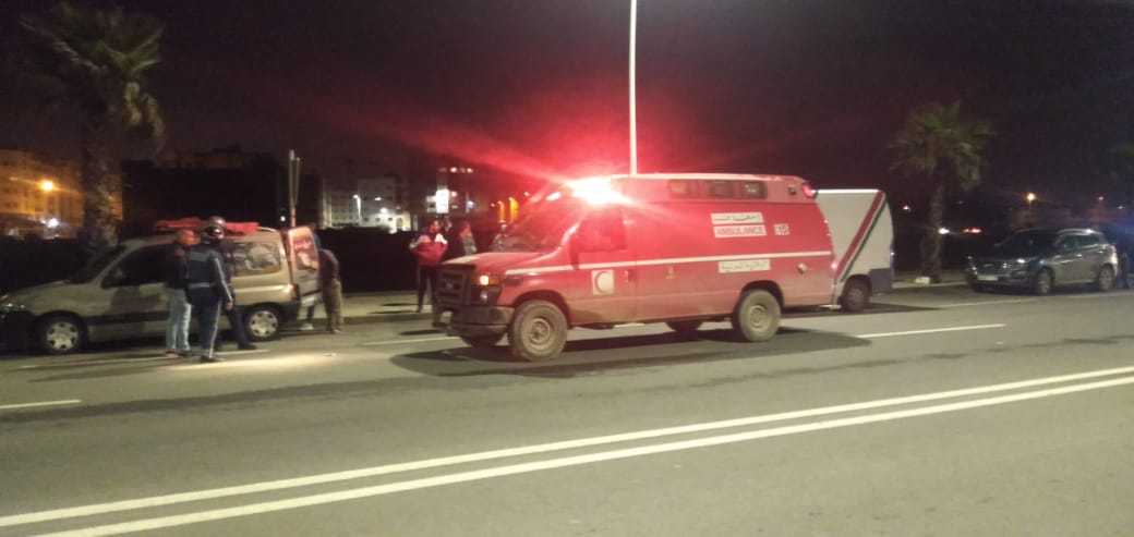 الزميل جواد المصطفى يتعرض إلى اعتداء شنيع أثناء الاحتفالات بتأهل المنتخب المغربي