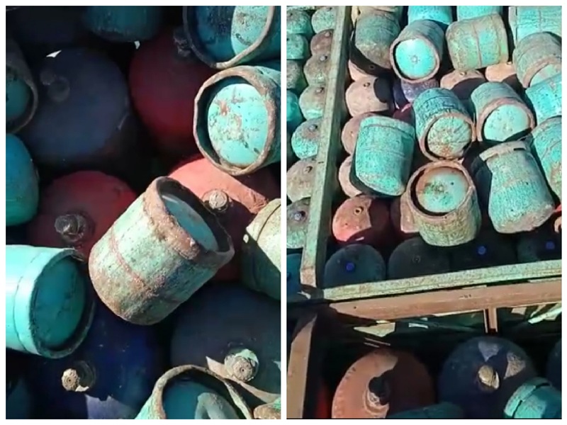 درك اثنين شتوكة يحجز شاحنة محملة بقنينات لغاز البوتان في ظروف مشبوهة