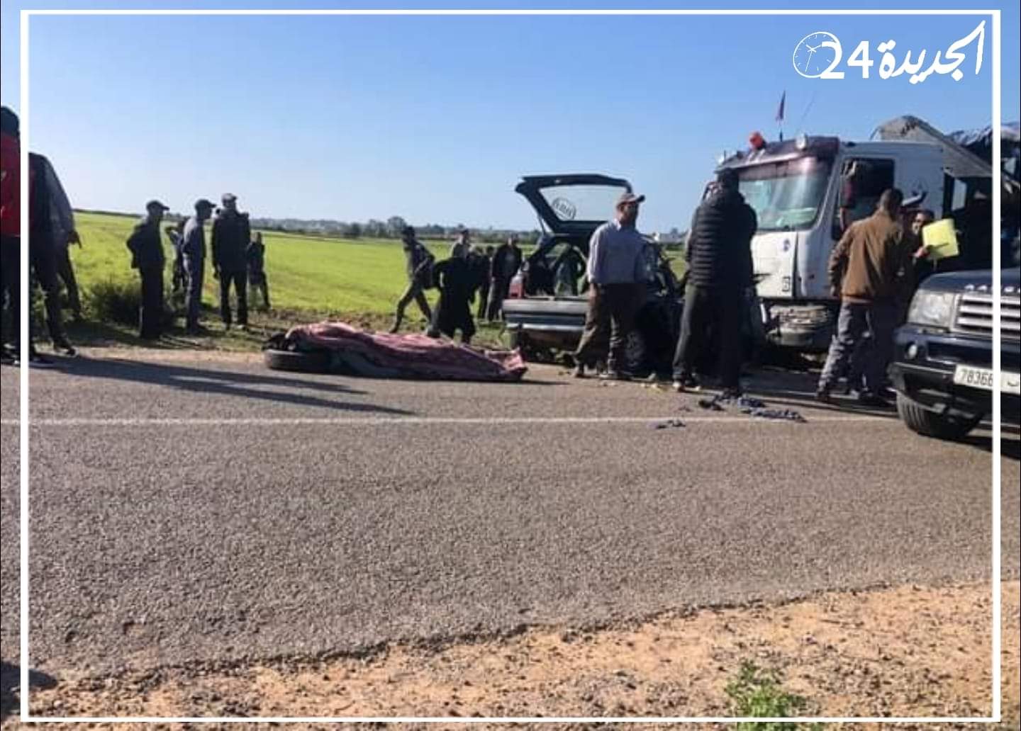 وفاة ثلاثة أشخاص في حادثة سير مفجعة بتراب اقليم الجديدة