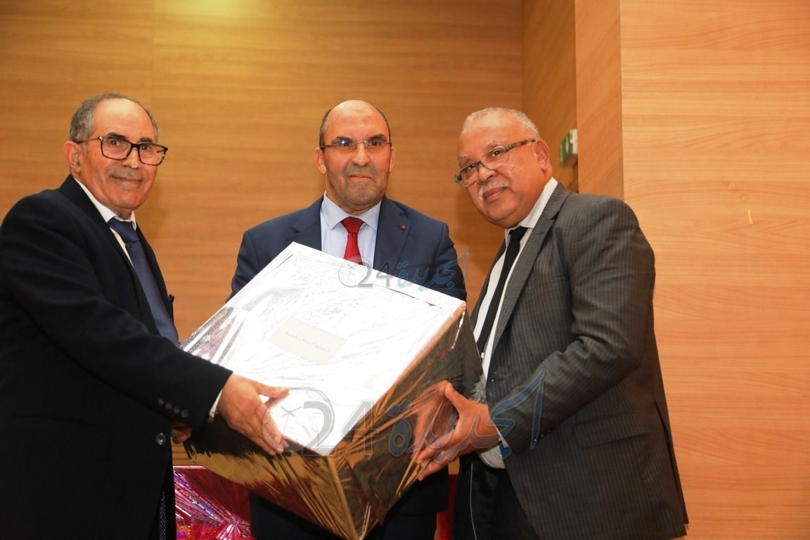 بالصور .. تكريم الأستاذ عبد السلام اعدجو الوكيل العام الذي تم تعيينه محاميا عاما لدى محكمة النقض