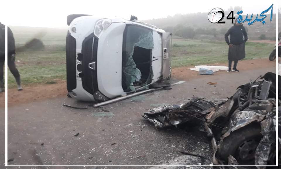 3 قتلى و4 جرحى في اصطدام بين سيارة أجرة وسيارة خفيفة قرب سوق السبت بإقليم الجديدة