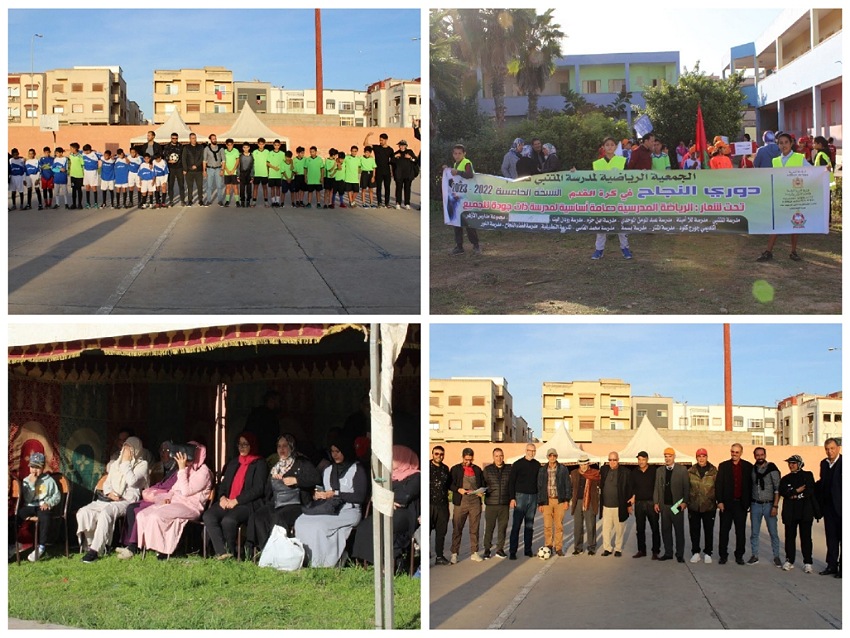 مدرسة المتنبي بالجديدة تنظم دوري النجاح لكرة القدم في نسخته الخامسة