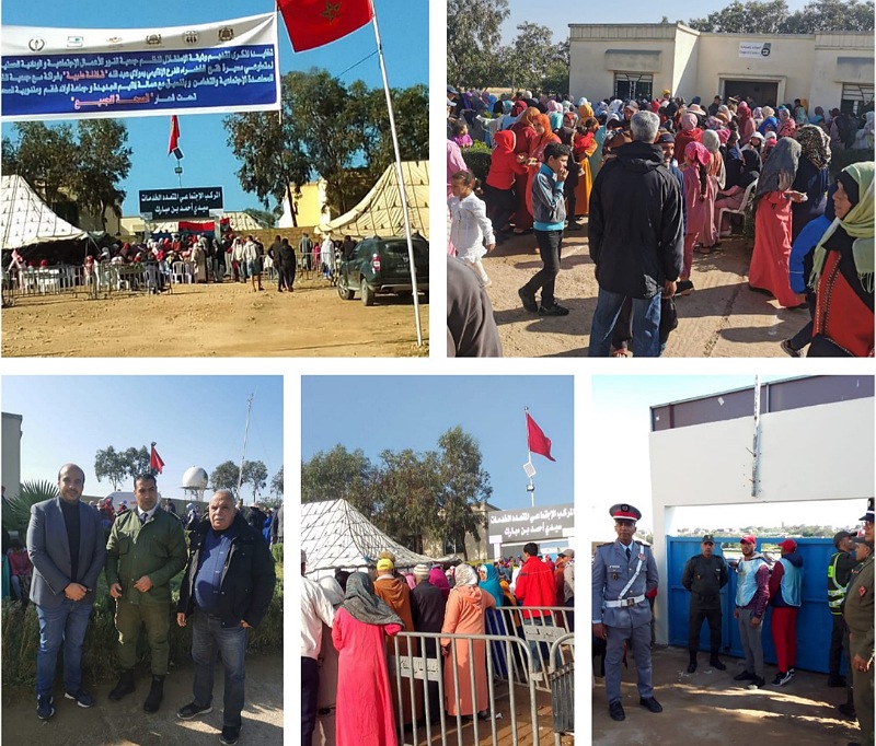 استفادة أزيد 3000 شخص من قافلة طبية مجانية بجماعة اولاد غانم