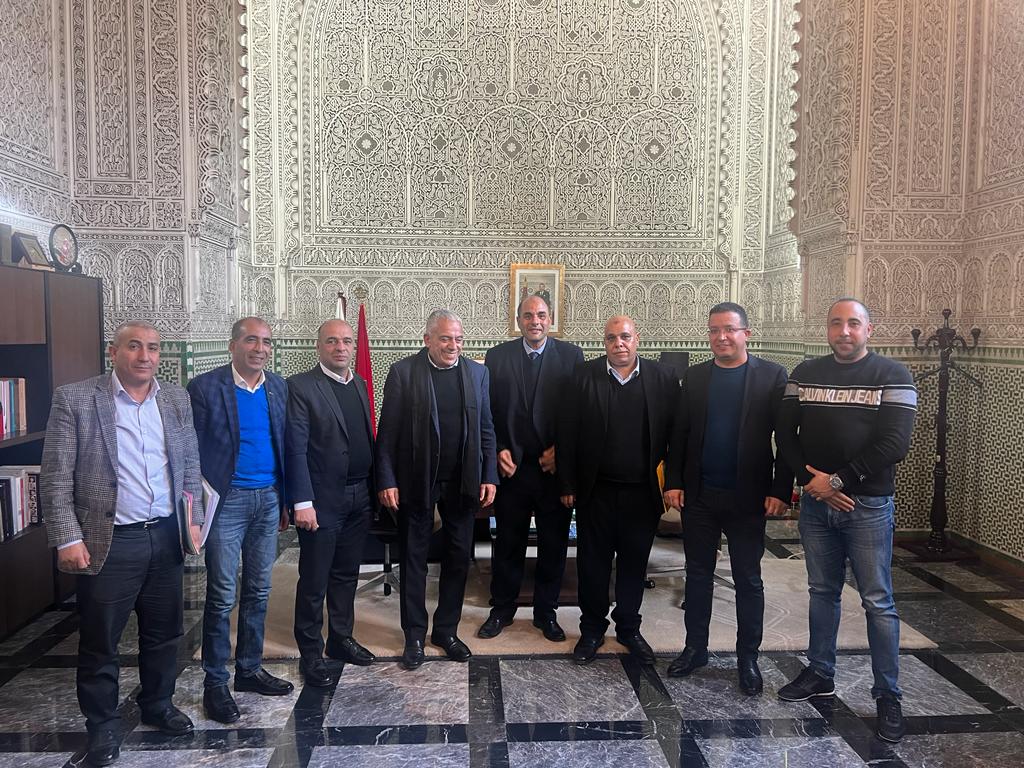 وفد من رؤساء جماعات إقليم الجديدة المنتمين لحزب الجرار يجتمعون برئيس جهة البيضاء - سطات