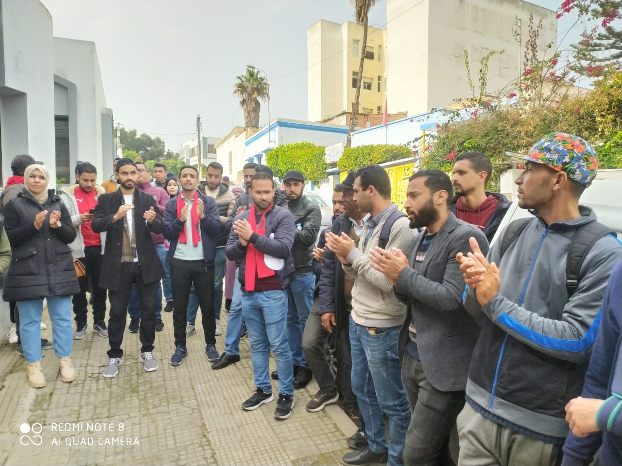 الجديدة : أساتذة ''التعاقد '' يجددون مطالبهم بالادماج ويدعون الوزارة للتراجع عن قرار التوقيفات