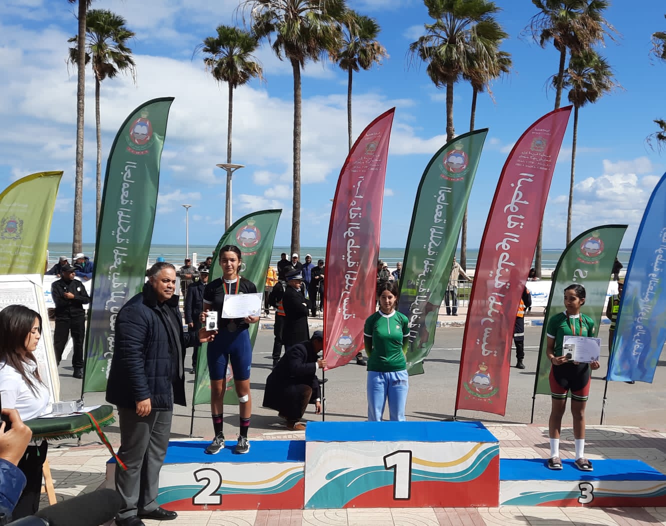 بالصور.. 10 أكاديميات جهوية تشارك بالجديدة في الدورة الأولى للبطولة الوطنية المدرسية لسباق الدراجات