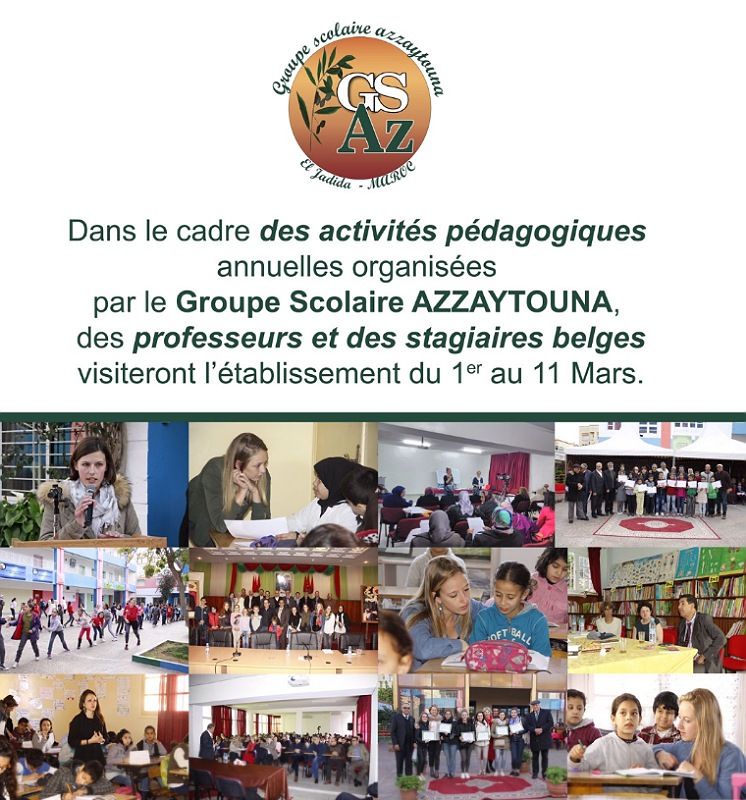 مؤسسة الزيتونة بالجديدة تنفتح على مؤسسات أجنبية لتقاسم التجارب والخبرات المهنية