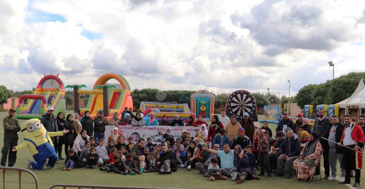 جمعية النادي الرياضي الجديدي تنظم صبيحة للأطفال ذوي الهمم