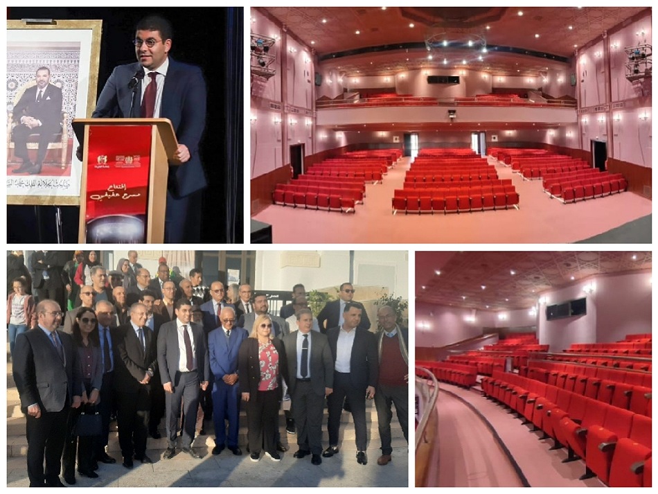 وزير الثقافة يشرف بمدينة الجديدة على حفل افتتاح مسرح عفيفي في حلته الجديدة