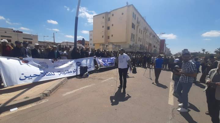 ساكنة مدينة سيدي بنور تحتج على قرار ترحيل سوق المواشي الى جماعة الطويلعات