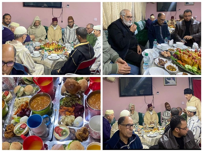 مؤسسة شعيب الصديقي الدكالي تنظم افطارا جماعية بدار المسنين بالجديدة