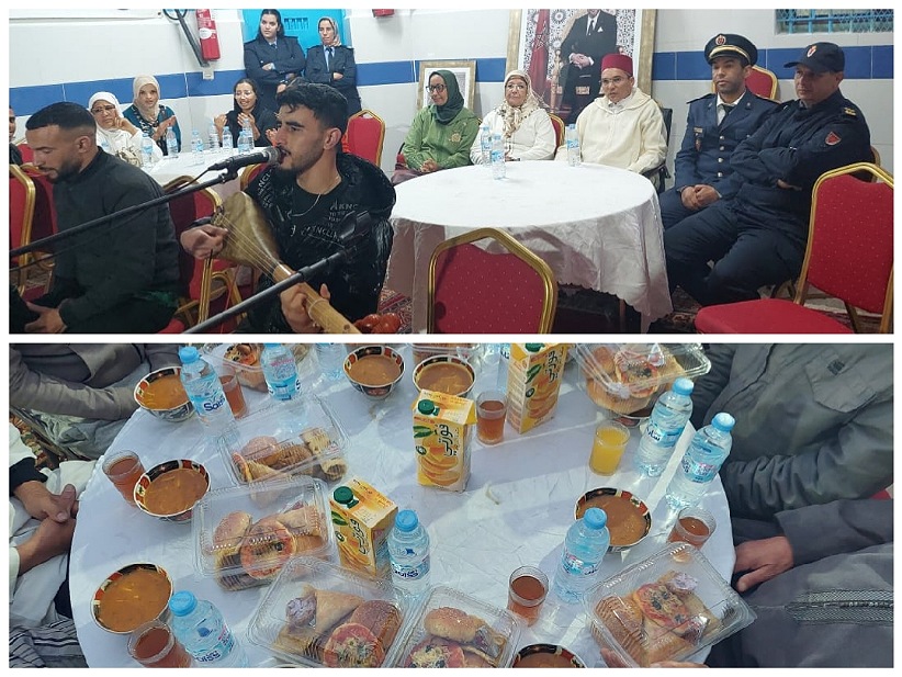 تنظيم افطار جماعي لفائدة النزلاء بمؤسسة العدير السجنية بالجديدة
