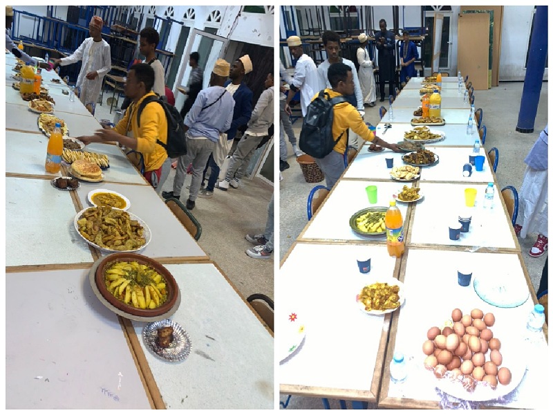 المجلس العلمي المحلي ينظم عملية إفطار الصائم لفائدة الطلبة الجامعيين من دولة جزر القمر