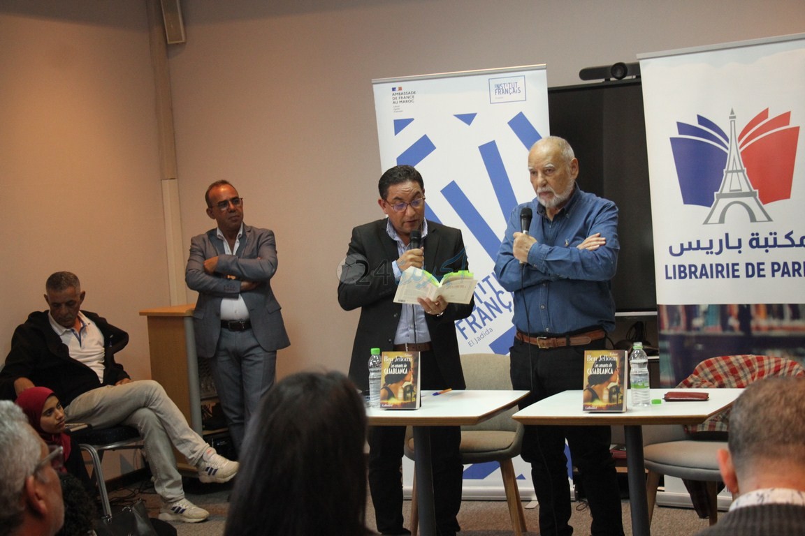 الكاتب الكبير الطاهر بن جلون يوقع بمدينة الجديدة كتابه الجديد ''عشاق الدار البيضاء ''